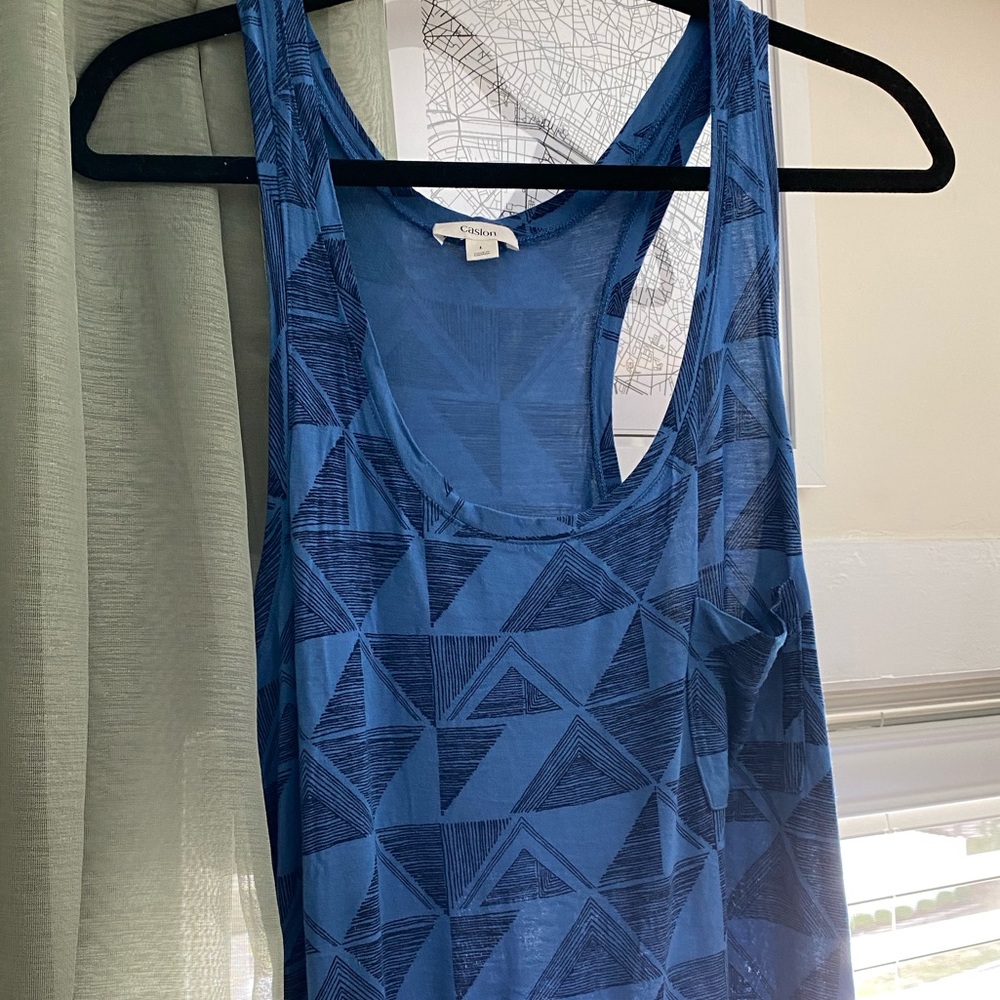 Long Blue Dress